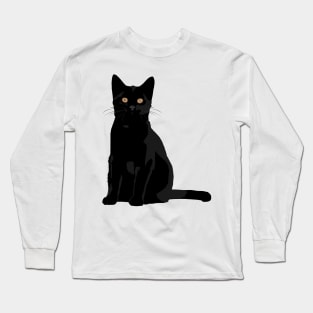 Black Kitty Long Sleeve T-Shirt